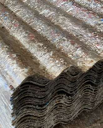 Placas onduladas de plástico reciclado